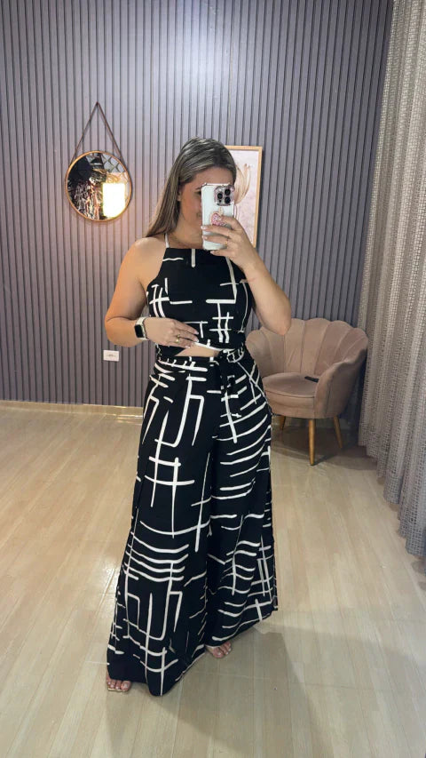 Conjunto calça envelope Jane